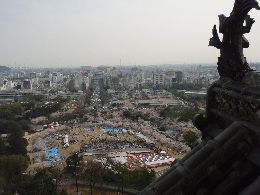 姫路城から姫路駅